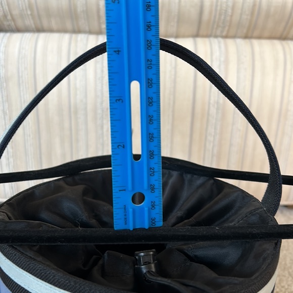 Vtg DKNY City Grosgrain Ribbon Bucket Bag - Picture 10 of 10